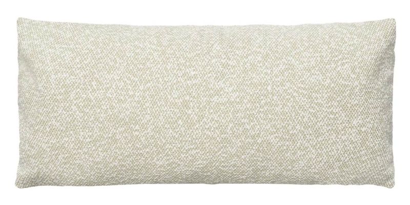 Beige Outdoor Kissen "Stay Special Edition" von Blomus, 80x40 cm, Texturansicht.